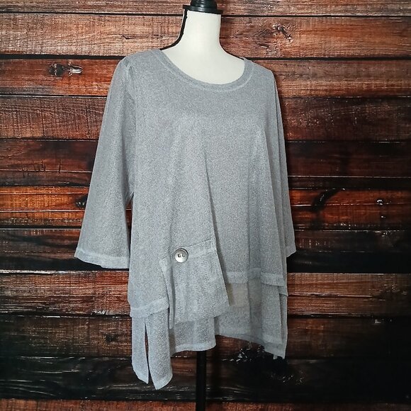 Ali Miles Boho Tunic XL Petite - Picture 6 of 10